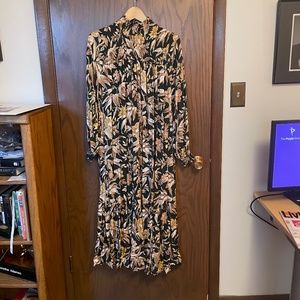H&M High Neck Long Sleeved Dress